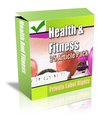 Product picture 25 Health & Fitness Article Pack